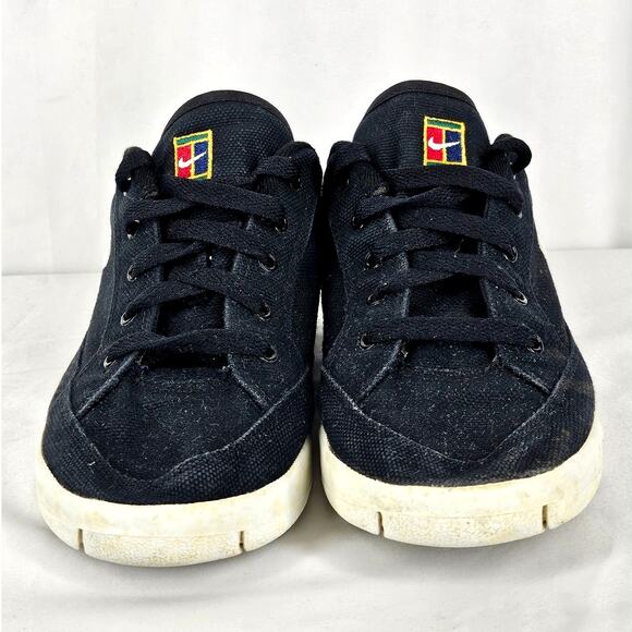 NIKE BOY'S VINTAGE GTS 1994 BLACK CANVAS SKATE SHOES – SIZE 5Y – CHALLENGE COURT - Picture 3 of 11